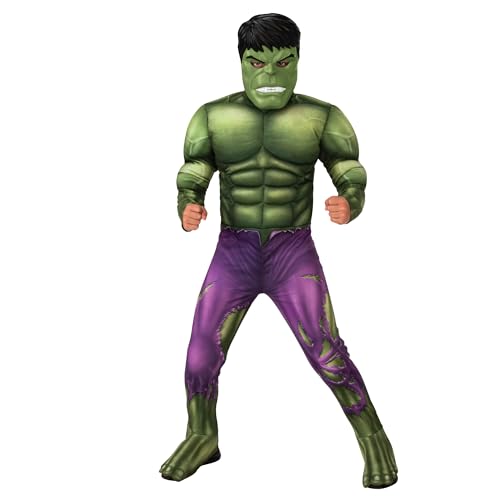 Rubies Costume Hulk Deluxe pour enfants avec poitrine rembou