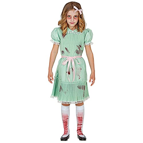 Widmann - Costume de poupée tueur 4 pièces avec robe, ceintu
