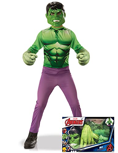 Rubies - Panoplie Officielle Déguisement Hulk + Gants Géants