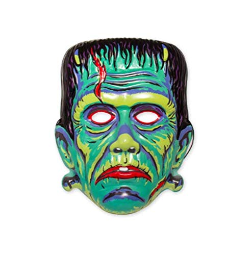 Frankenstein Masque monstre rétro universel pour adulte Bleu