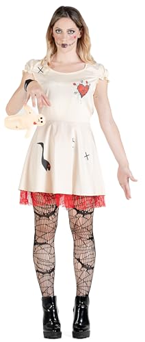 Ciao- Voodoo Dolly Costume Ragazza Donna Adulto (Taglia Unic