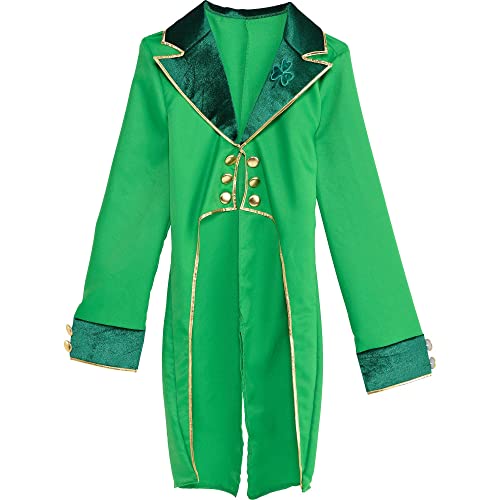 Amscan Leprechaun Manteau pour adulte Vert Taille unique
