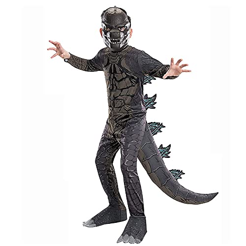 QYHSS Godzilla Roi des Monstres Enfant Classique Costume, En