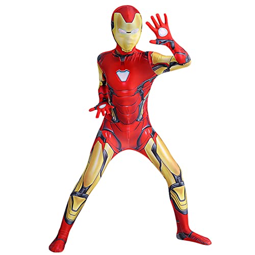 WOGQX Enfants Cosplay Costume Iron Man Body Garçons Superher