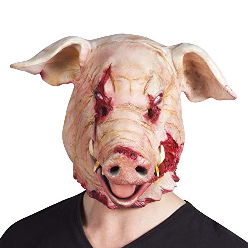 Boland Horreur Pig Masque en latex pour Halloween Rose