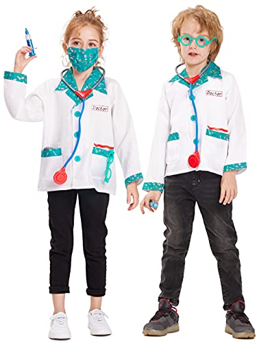 IKALI Costume De MéDecin pour Enfants RôLe De Chirurgien en 