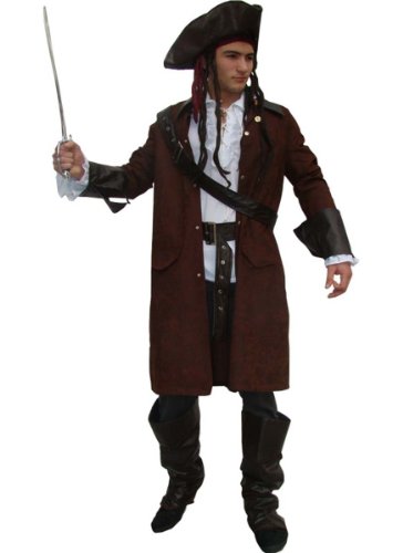 Maylynn 12104 - Costume de pirate Jack avec chapeau et acces