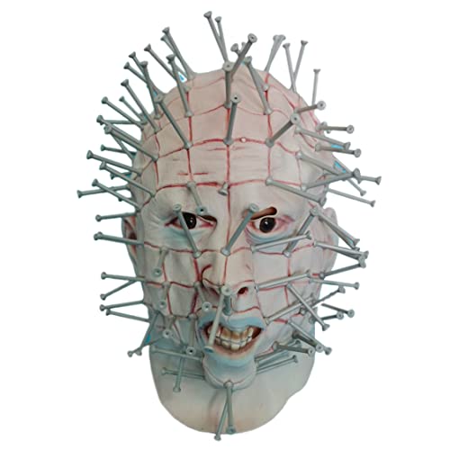 Yodeal Masque Pinhead avec ongles en plastique Hellraiser II