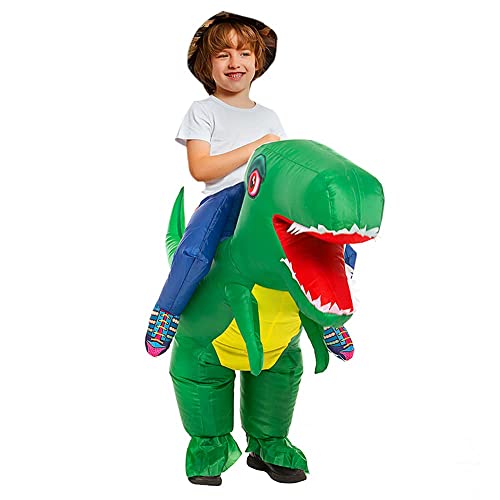 HEYBEC Costume Dinosaure Gonflable Déguisement,Fancy Dress C