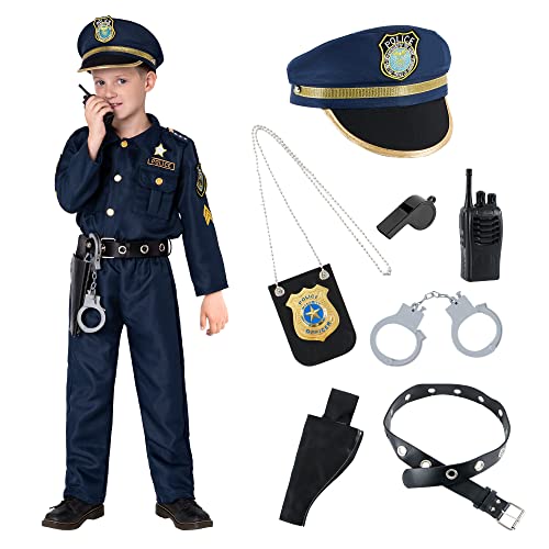 Spooktacular Creations Costume de Policier de Luxe et Kit de