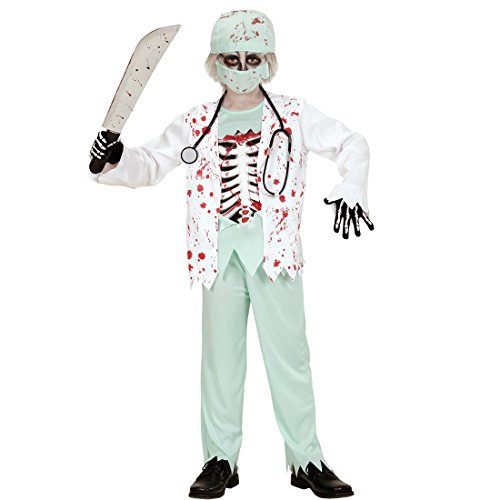 NET TOYS Costume Enfant Zombie Déguisement Docteur Enfants M