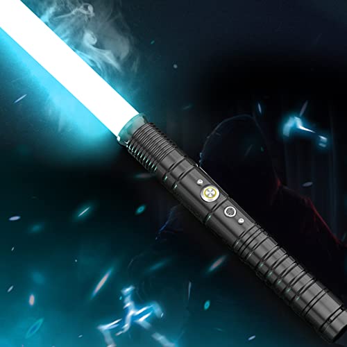 InLoveArts Sabre Laser RGB-LED 7 Couleurs Lightsaber avec Po