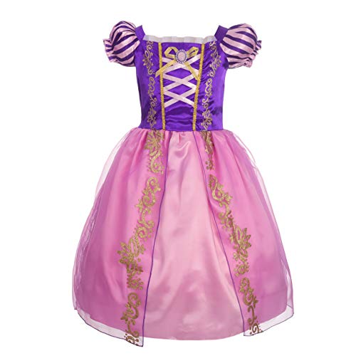 Lito Angels Deguisement Robe Costume Princesse Raiponce Enfa