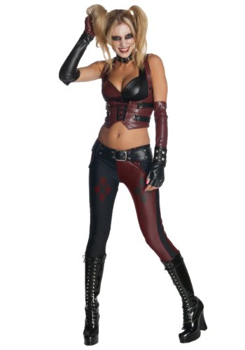 RubieS Déguisement Officiel Adulte Harley Quinn Arkham City 