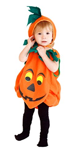 Déguisement Petite Citrouille Bébé Costume Halloween Cosplay