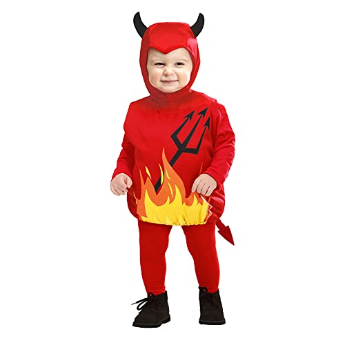 Widmann 1987T - Costume de diable pour petits enfants, avec 