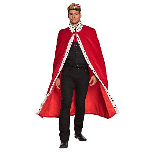 Boland 36101 - Manteau royal Deluxe, robe de 130 cm, rouge-b