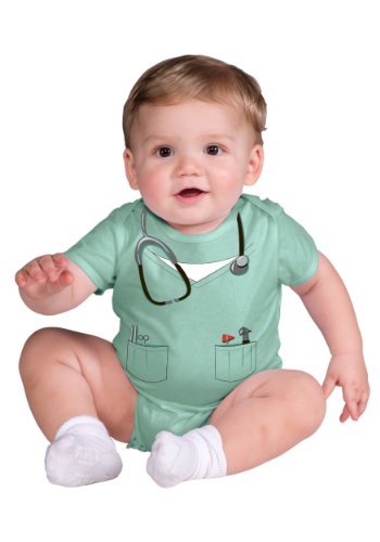Rubies 881593-I Déguisement de docteur pour bébé Taille 6-12