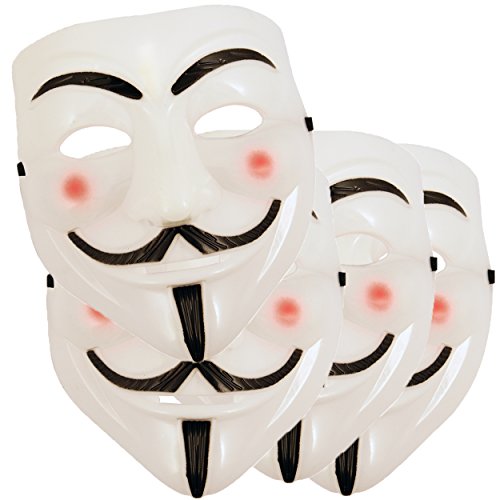V FOR VENDETTA GUY FAWKES ANONYMES HALLOWEEN FANCY DRESS UP 