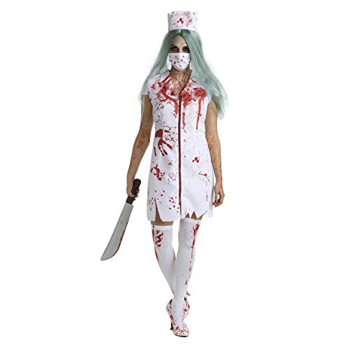 Morph Costume Déguisement Infirmière Zombie, Déguisement Hal