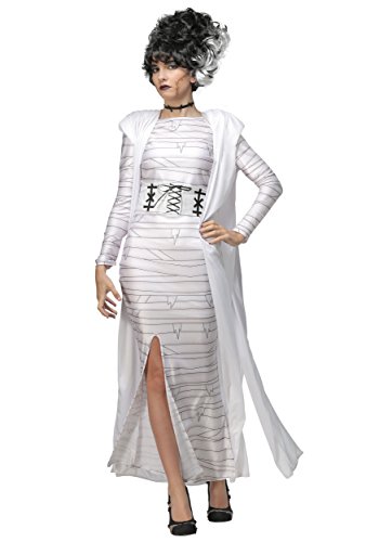 Plus Size Bride of Frankenstein Fancy Dress Costume for Wome