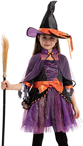 Spooktacular Creations Witch Costume for Girl Halloween Oran