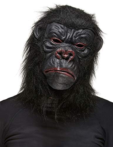 DEGUISE TOI Masque Gorille Noir Adulte - Noir - Taille Uniqu