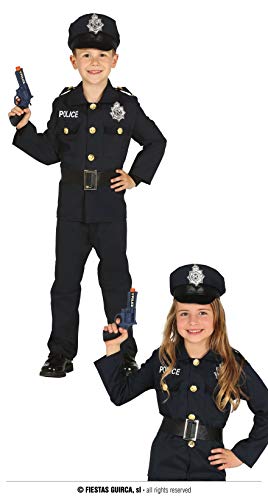Fiestas Guirca Déguisement Policier ou Policière Enfant Garç