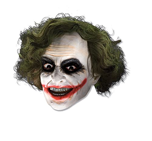 Rubies 4526NS Official The Joker Masque de clown avec cheveu
