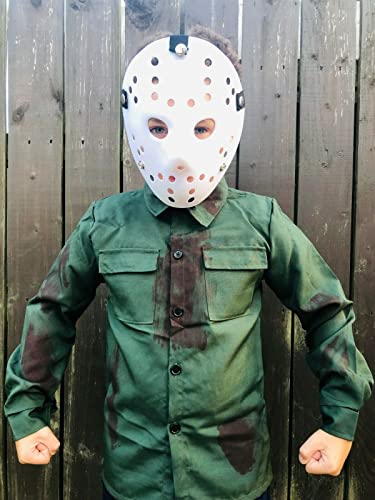 Rubber Johnnies Crystal Lake Killer, 6-8 ans, chemise vert e