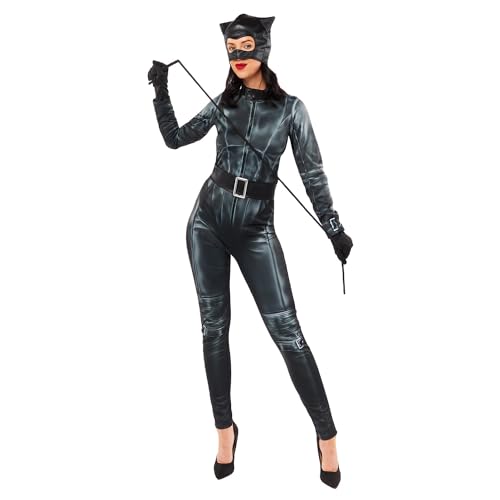 Amscan - Costume Catwoman, DC Universe, Gotham, Carnaval, Ha