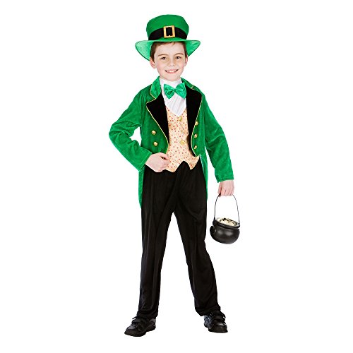 Leprechaun Boy Deluxe - Kids Costume 8 - 10 years
