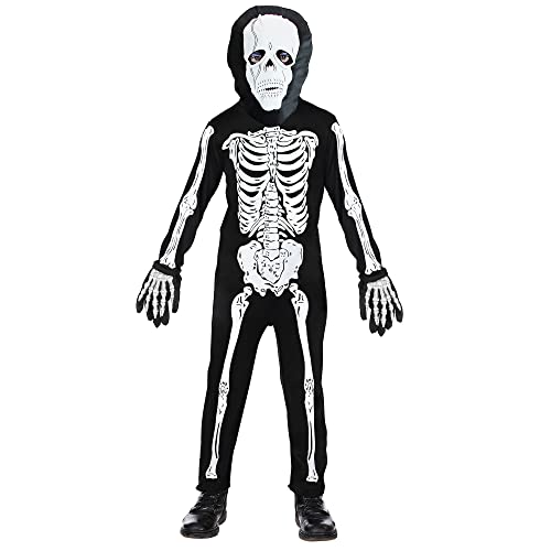 Widmann - Costume de squelette pour enfant - Costume et masq