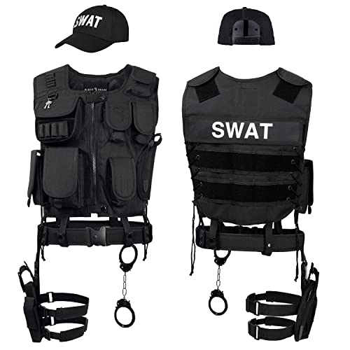 Black Snake® Costume police, security, SWAT, FBI pour femmes
