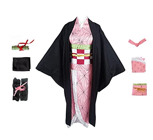 Generico Costume Cosplay femme Nezuko Kimono complet (sans p
