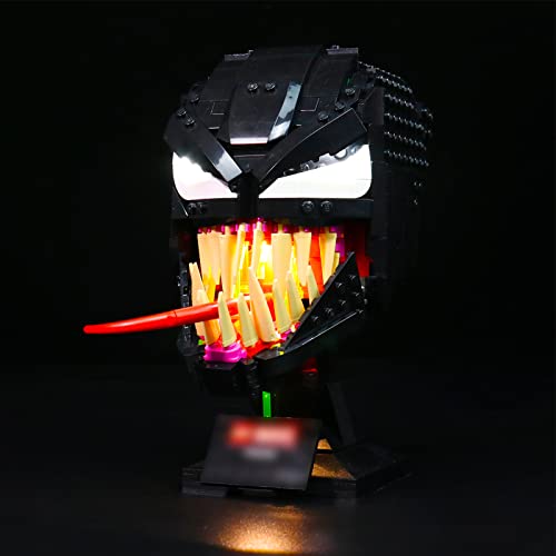 Jeu de LumièRe pour Lego Masque de Venom,Kit de LumièRe a LE