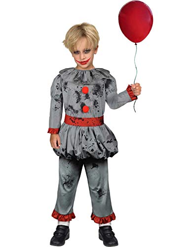 amscan 9908551 Costume de mauvais clown pour enfant (10-12 a