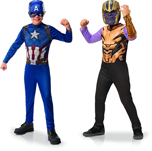 Bipack Thanos + Captain America - 3-4 ans