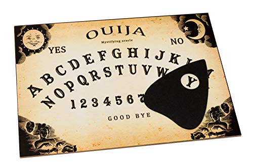 WICCSTAR Classique Bois en Planche de Ouija Board avec sa Go