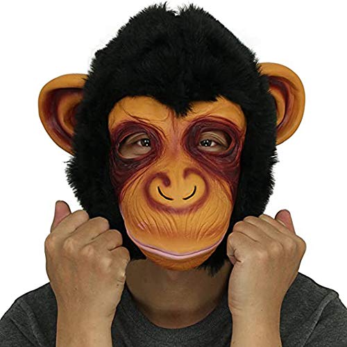 CUSFULL Masque de Singe Gorille/Masque de Carnaval/Masque Ha