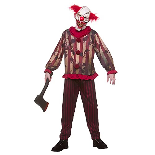 Costume de clown de cirque vintage pour garçon (5-7 ans)