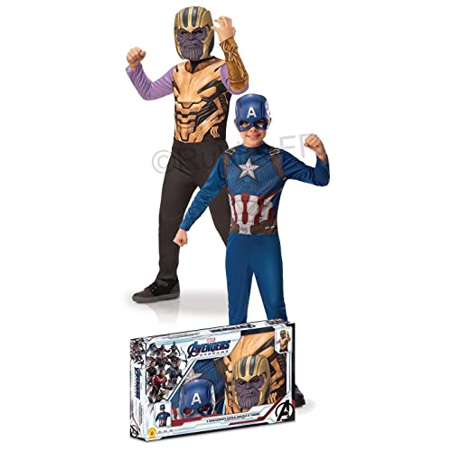 Bipack Thanos + Captain America - 7-8 ans