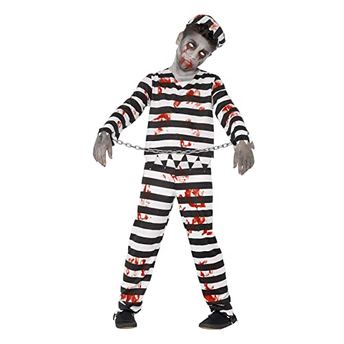 quskay Halloween Déguisement Costume, DHorreur Zombie Prison