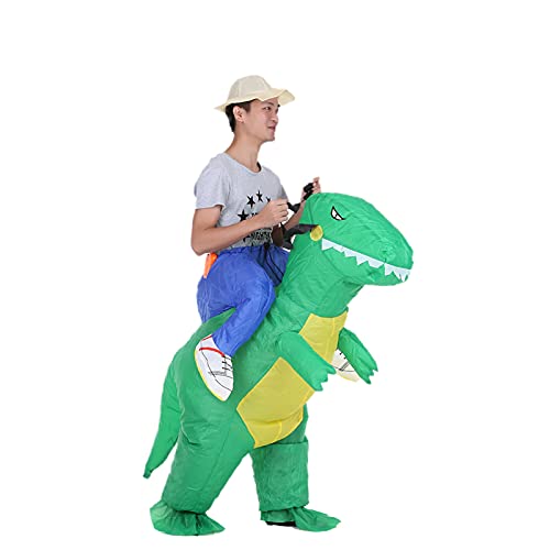 Irishom Costume de Dinosaure Gonflable Adulte Mignon Costume