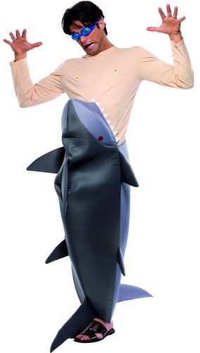 Smiffys Déguisement Homme Requin Mangeur dHommes, Combinaiso