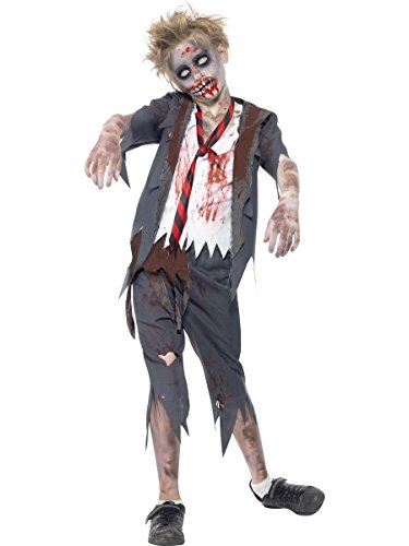 Smiffys - SM43022/L - Costume Enfant Zombie Ecolier Taille L