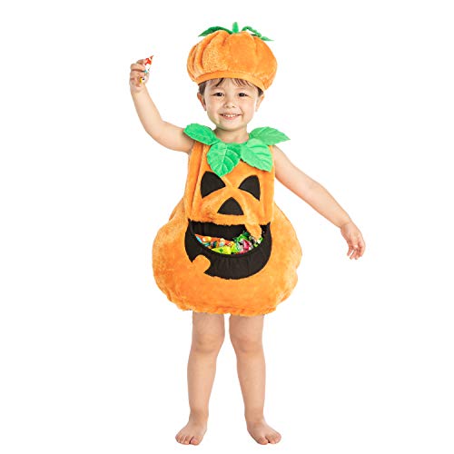 Spooktacular Creations Cute Toddler Pumpkin Costume, Baby Ha