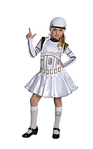 Rubies Costume pour fille Star Wars Stormtrooper, déguisemen