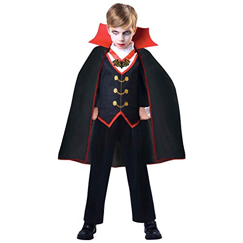 amscan 9904767 Costume pour enfant Dracula T-shirt à manches