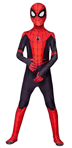 ZHANGXX Halloween Spiderman Déguisement Enfant Super Héros C